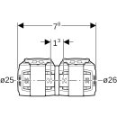 Geberit 620092001 FlowFit &Uuml;bergang auf Mepla