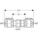 Geberit 620572001 FlowFit Verschraubung SiBr, d25