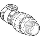 Geberit 620582001 FlowFit &Uuml;bergangsverschraubung mit AG