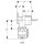 Geberit 620770001 FlowFit Anschlusswinkel 90Gr