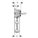 Geberit 651481003 PushFit Anschlussdose 90Gr