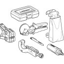 Geberit 691036001 FlowFit Pressbackenset d16-40