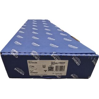 GROHE 23445DC0 EH-Waschtischbatterie Eurocube 23445 mittelhohe Ausführung supersteel