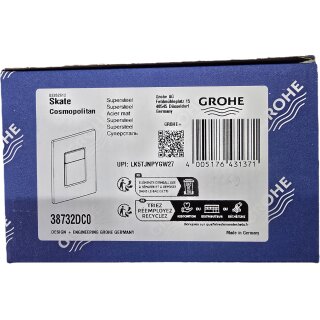 GROHE 38732DC0 WC-Betätigung Skate Cosmopolitan 38732 supersteel