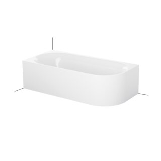 Bette 3427-000CERVS Badewannen Eck Sonderform Lux Oval IV