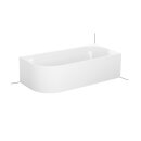 Bette 3437-000CELVS Badewannen Eck Sonderform Lux Oval V