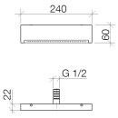 Dornbracht 13425979-99 Schwall-Ausl. Serienneutral