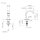 Dornbracht 13715811-28 WT-Stand-Ausl. o.Ablgarn. CYO