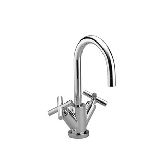 DORNBRACHT 22512892-99 Waschtisch-Einlochbatterie mit Ablaufgarnitur TARA Dark Platinum gebürstet 22512892