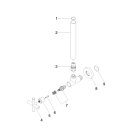 DORNBRACHT 22900892-28 Eckventil TARA Messing geb&uuml;rstet (23kt Gold) 22900892