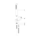Dornbracht 27802660-99 Garniture de douchette. Neutre en s&eacute;rie