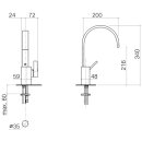 Dornbracht 33526782-99 WT-EHM ohne Ablaufgarnitur MEM