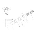 Dornbracht 36501780-06 UP-Therm. ohne Mengenregulierung MEM