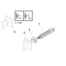 Dornbracht 36608782-06 Unterputzvent. , rechtsschlie&szlig;end MEM