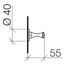 Dornbracht 83251970-28 Haken Serienneutral