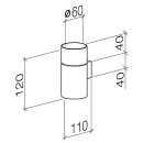 Dornbracht 83401979-33 Glashalter , Wandmodell Serienneutral