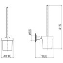 Dornbracht 83900892-99 Toiletten-BG , Wandmodell Tara.