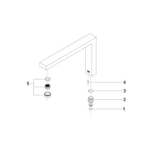 Dornbracht 90110618905-00 Auslauf Ersatzteile
