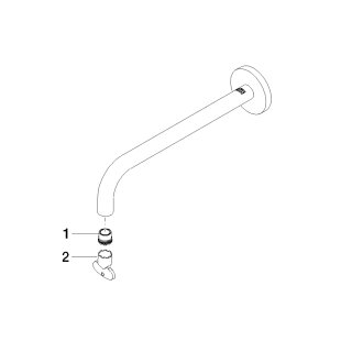 Dornbracht 90282235200-00 Auslauf Ersatzteile