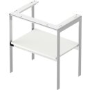 DURAVIT WT454003636 Metallkonsole bodenst. White Tulip