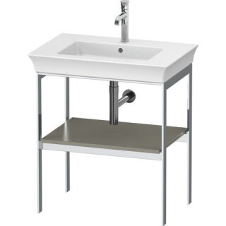 DURAVIT WT454009292 Metallkonsole bodenst. White Tulip