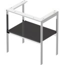 DURAVIT WT45400H1H1 Metallkonsole bodenst. White Tulip