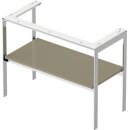 DURAVIT WT45410H2H2 Metallkonsole bodenst. White Tulip