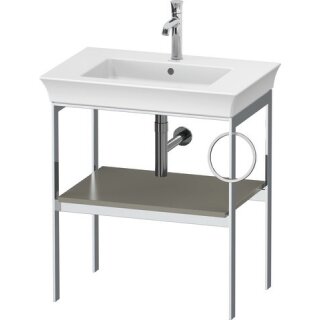 DURAVIT WT4543R9292 Metallkonsole bodenst. White Tulip