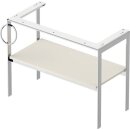 DURAVIT WT4544L3939 Metallkonsole bodenst. White Tulip