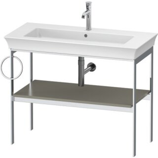 DURAVIT WT4544L9292 Metallkonsole bodenst. White Tulip