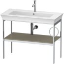 DURAVIT WT4544RH2H2 Metallkonsole bodenst. White Tulip