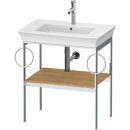 DURAVIT WT4546BH5H5 Metallkonsole bodenst. White Tulip