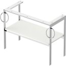 DURAVIT WT4547B3636 Metallkonsole bodenst. White Tulip