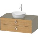 DURAVIT WT49910H5H2 WTU wandh.White Tulip,2Schk.,m.Griff