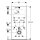 Geberit 131031JV5 Monolith Sanit&auml;rmodul f&uuml;r Wand-WC