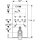 Geberit 131033JV5 Monolith Sanit&auml;rmodul f&uuml;r Stand-WC