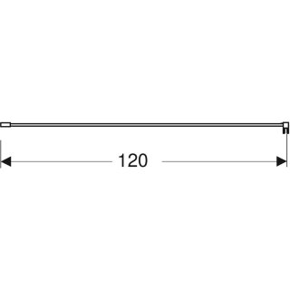 Geberit 154283001 Stabilisierungsstange Wandmontage