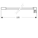 Geberit 154283001 Stabilisierungsstange Wandmontage