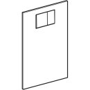 Geberit 242900111 Designplatte AquaClean Aufsatz