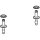 Geberit 243987001 ONE Fixierbolzen f&uuml;r WC-Sitz