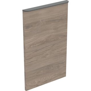 Geberit 244407001 Tür, Anschlag li mit Griff, Nussbaum