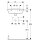 Geberit 500375018 Lavabo Renova, 45x36 cm
