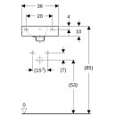 Geberit 500382018 Renova Plan HWB, verk. Ausladung