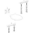 Geberit 500399012 Renova Stand-WC Tiefsp&uuml;ler, Abg.verti