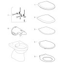 Geberit 500399012 Renova Stand-WC Tiefsp&uuml;ler, Abg.verti
