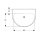 Geberit 500664011 Renova Waschtisch, 65x50cm