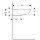 Geberit 500669011 Renova Waschtisch, 70x52cm