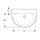 Geberit 500669018 Renova Waschtisch, 70x52cm