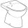 Geberit 500812012 Renova Standbidet, teilgeschl.Form