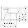 Geberit 500812012 Renova Standbidet, teilgeschl.Form